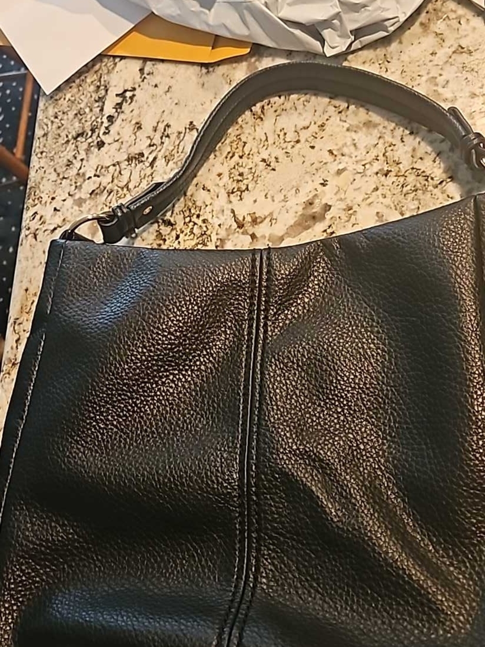 Women's Black Hobo Purse